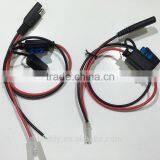 Custom UL 1015 16AWG Red and Black Wire Mold Fuse Holder and Install 15A Trailer Wire Harness thumbnail-2