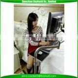 Stainless Steel Small Size Smart Computer Desk Portable With Wheels