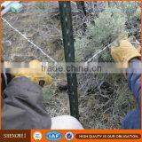 Green Paint Steel Studded t Post for USA Market thumbnail-3