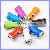 10 Colors Cheap Promotional 1A/5V Car Adapter USB Car Chargers For Mobile Phone IPhone thumbnail-1