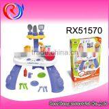 Education Hight Quality B/o Big Kitchen Play Set Toy for Kids thumbnail-5
