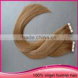Top Quality 7a Unprocessed Double Drawn2015 Hot Sale Tape Hair Extensions Russian Hair Tape Hair Extensions thumbnail-1