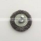 Crimped Wire Wheel Brush With Shank,small Wire Brush thumbnail-6