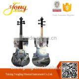 Dacorative Nice Art With Halloween Style Violin thumbnail-1