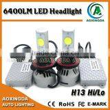 CREE 80W 6400LM H13 Hi/Lo Car Led Headlight Kit
