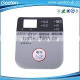 Custom Embossed Button Front Panel Graphic Overlay thumbnail-1