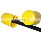 Safety Yellow Color Bar Guard Star Picket Caps