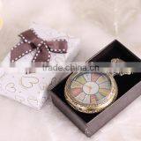 2016 Classic Vintage Bronze Quartz Pocket Watch In Bulk Hollow Watch Mens Pendent Necklace For Gift Box Quality Choice thumbnail-5