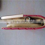 Cheap Factory Price Rose Red Alligator Pattern pu Elegant Ladies Hand Purse thumbnail-4