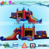 Bouncy House Slide Obstacle Course, Kid and Adult Inflatable Obstacle Course for Sale