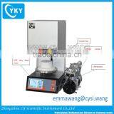 1200C Lift Porcelain Furnace With PID Touch Screen Programmable Control