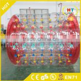 PVC /TPU Transparent walk on water balls Inflatable Water Rollers for sale