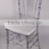 High Quality Polycarbonate Clear Resin Royal Chair in wedding events