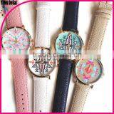 Multi Color Wholesale New Design Fashion Dial Quartz Watch PU Leather Women Dress Watch
