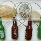 Factory Direct New Products Bottle Shape Combination Cable Locks thumbnail-3