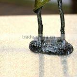 Home Decor Antique Casting Tecnique Pewter Crafts African Figurine thumbnail-6