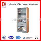 Foldable Magazine Rack Library Newspaper Rack/Book Rack/Magazine Stand Reading Room Display Rack Acrylic Newspaper Racks thumbnail-2