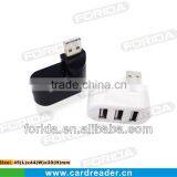 3-Port Mini Travel USB 2.0 Hub thumbnail-1
