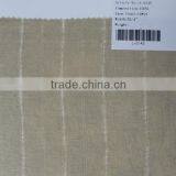 14*14 Dobby Stripe Yarn Dyed 100% Linen Fabric thumbnail-1