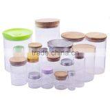 Small Glass Jars With Decorative Cork Lids 80ml thumbnail-4