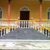 Best Quality White Marble Type Natural Stone Baluster Railing for Home No 50 thumbnail-3