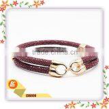 New Fashion Leather Bracelet Jewelry in Real Stingray Fish Leather for Wholesale thumbnail-3