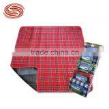 Wholesale and Retail Portable Boutique Suede Outdoor Picnic Mat Picnic Mat Moisture-proof Canopy thumbnail-1