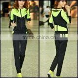 Custom Latest Design Sports Track Suits 100% Cotton Women Sport Tracksuit Fleece Tracksuit thumbnail-3