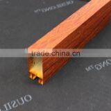 Hot Sale Aluminum Square Tube Metal Suspended Ceiling Baffle Screen Ceiling thumbnail-1