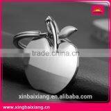 Cheap Custom Fashion Blank Apple Metal Keyring With Zinc Alloy Keychain