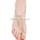Factory Direct New Design Multi-colored Crystal Evil Eye Barefoot Sandal Anklet thumbnail-6