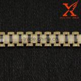 Wide Stainless Steel Metal Bangle Bracelet for Most Popular Products 24k Gold Bangles Dubai Jewelry thumbnail-5