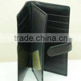 Guangzhou OEM/ODM Leather Wallet Supplier Fancy Geniune Leather Coin Sorter Wallet for Men and Women thumbnail-2