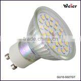230V AC GU10 4W 2835 Led Spotlight 2835 27SMD Bulb CE RoHS