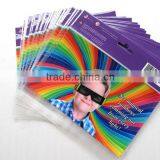 6 Colors Customized Printed Plastic BOPP Header Card Packaging Bag
