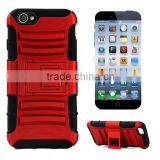 3 in 1 heavy duty belt clip holster case for iphone6 6S Hybrid kickstand armor cover case for iphone6 6s