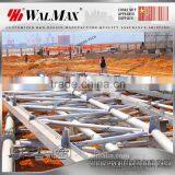 WF-DS045 Hot-dip Galvanized Steel Structure Steel Post for Windbreak Wall thumbnail-6