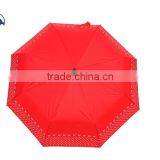 Hot Sell Ultra Light Aluminium Portable Personal Brand Parasol Fold Umbrella, Sun Umbrella thumbnail-5