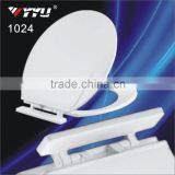 1024 Toilet Seat With Plastic Hinges, Measures 17-inch Soft Toilet Seat Toilet Seat Manufacturer thumbnail-3