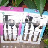 Hot-sale Stainless Steel Flatware With Color Box