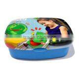 (SF) Kids Lunch Box 2015 New OEM Custom School LunchBox With Lock Bento Plastic Personalized Printed Photo Lunch Boxes for Kids