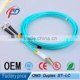 ST-LC 3m Duplex Multimode 10G OM3 50/125 3.0mm Pvc/lszh Fiber Optiic