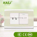 Wall Mount Power Electrical 1 Gang 2 Pin Multi Lighting Switch Socket Outlet and Plug With Lighting Indicator thumbnail-3