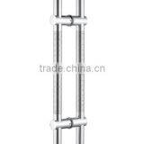 DH-074 H Shape SUS304 Pulls Lever Glass Door Handle, Sliding Shower Door Handles Double Sided Metal Door Handle thumbnail-5