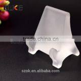 Small Size Desktop Frosted Acrylic Coin Display Stand thumbnail-4