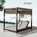 Beach bed,sleep bed,luxury outdoor bed,double beach bed,double sun lounger