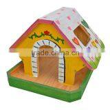 Hot Selling 2015 Year China Suppliers FSC&ISO9001 Unfinished Standing Garden Wooden Bird Feeder With Made in China High Quality thumbnail-2