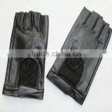 2015 new season Half refers design plain leather gloves