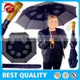 Double Canopy Umbrella Auto Folding Umbrella Windproof thumbnail-5