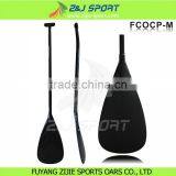 Carbon Fiber Outrigger Canoe Paddle With Bent Oval Shaft
